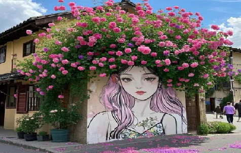 岚皋怎么设计网红打卡墙绘