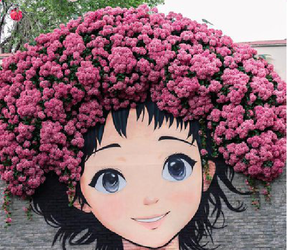 岚皋墙体彩绘-网红墙打卡