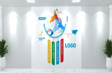 岚皋公司企业形象墙的工艺材料有哪些？